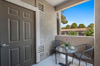 Personal patio or balcony